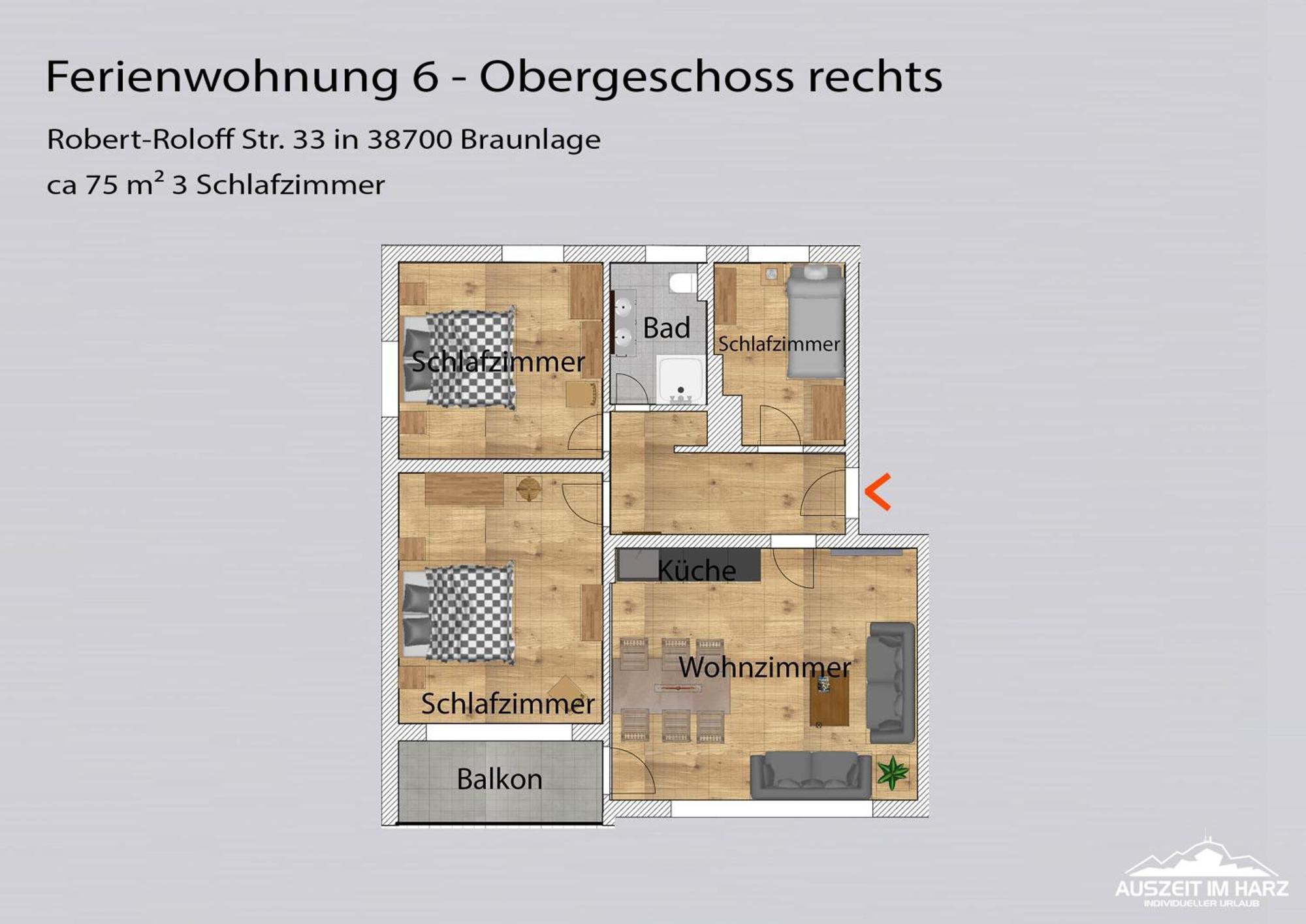 Auszeit Im Harz Haus 3 Wohnung 6 Braunlage Dış mekan fotoğraf